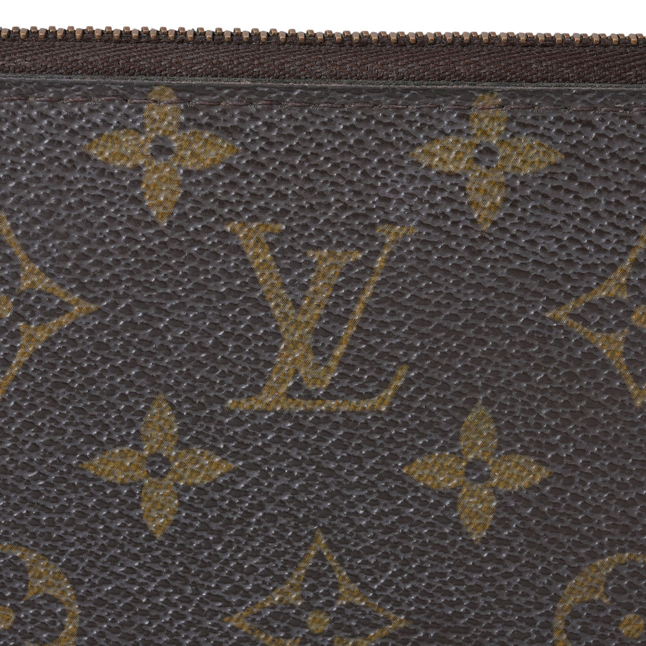 LOUIS VUITTON(USED)루이비통 모노그램 지퍼 장지갑